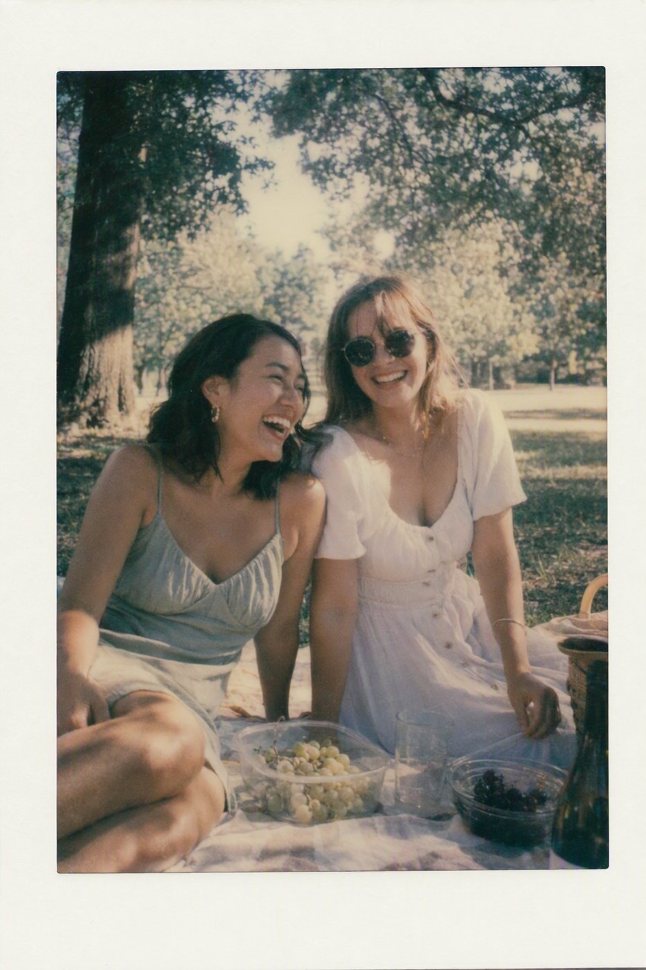 Instant-film look