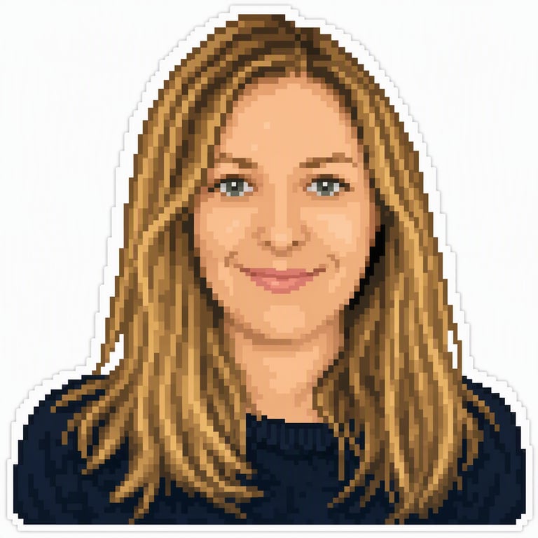 Pixel art: Groba šestnajstbitna grafika na mirni podlagi