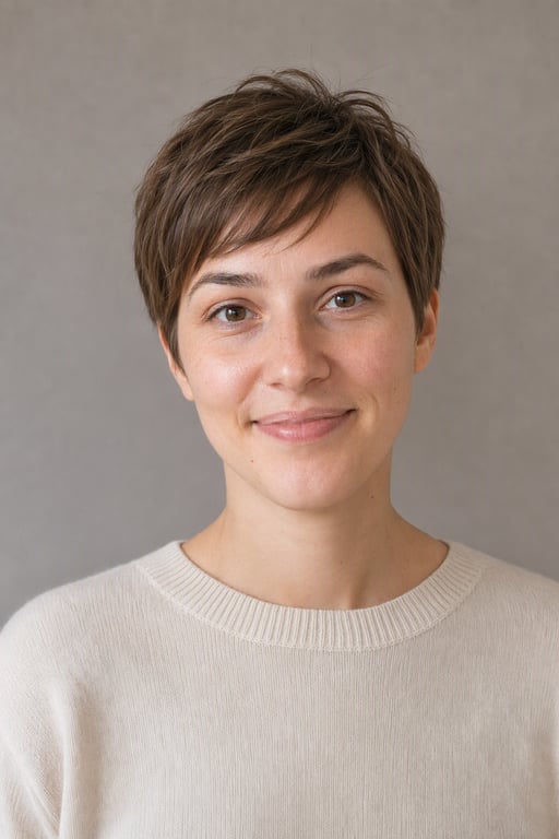 Pixie: Krátke s jemnou ofinou, odhalí lícne kosti
