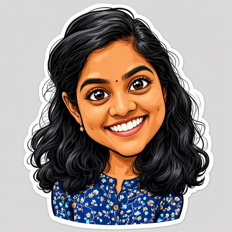 క్యారికేచర్: కొంచెం పెంచి గీసినది, చేత్తో గీసినట్టు