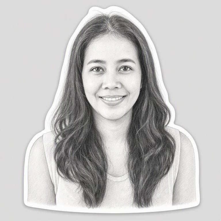 สเก็ตช์ดินสอ: ดินสอกราไฟต์กับเส้นแรเงาบางๆ