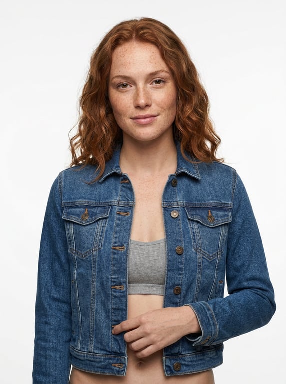Try on tops with AI virtual try-on