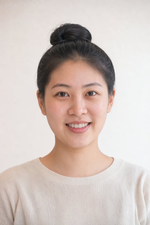 丸子頭: 俐落往上收，上班和婚禮賓客都安全