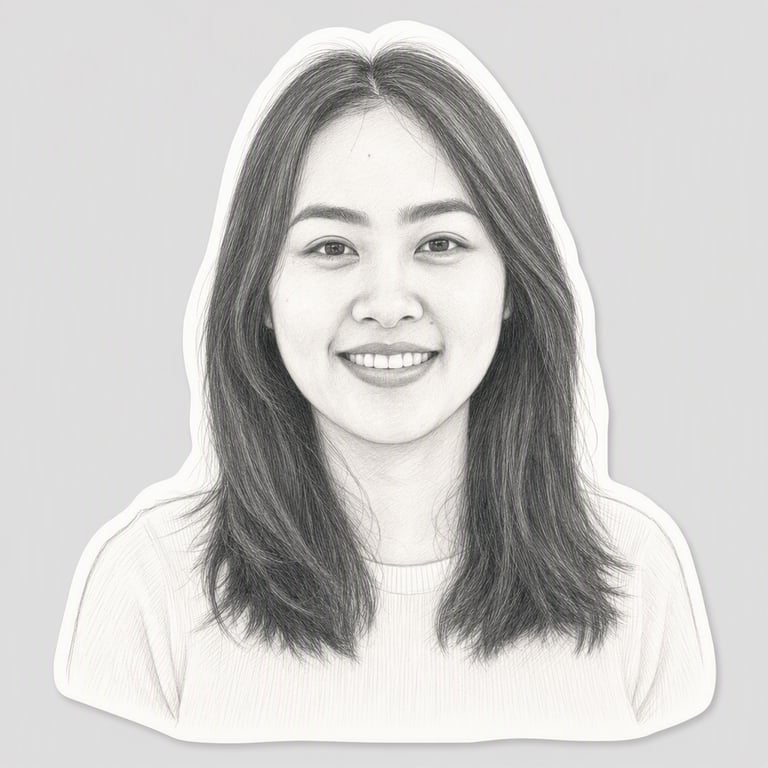 Tranh chì: Chì than với nét đánh bóng nhẹ
