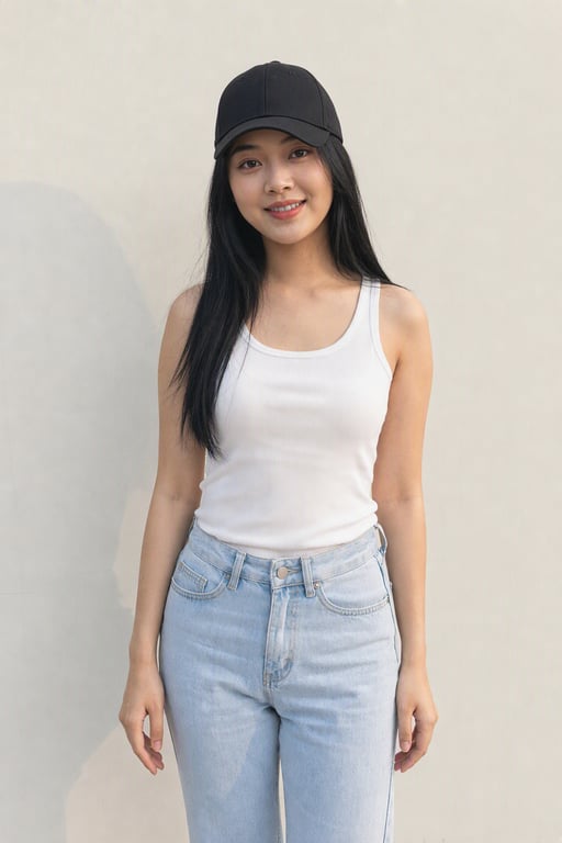 Mũ lưỡi trai đen