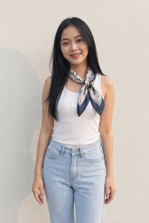 Khăn lụa quàng cổ
