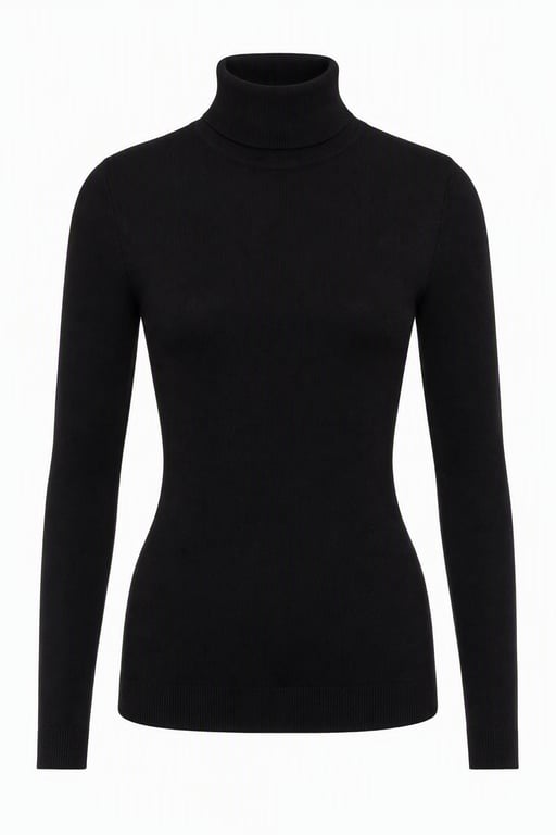Svart polo