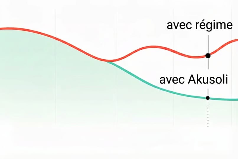 Illustration silhouette avant