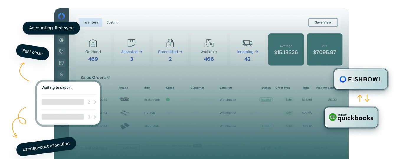 Fishbowl Product Interface