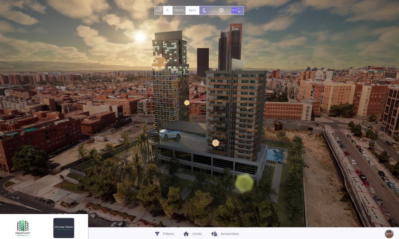 Pixel-streamed Unreal Engine tour