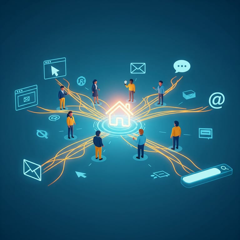 استراتيجية توليد العملاء للعقارات