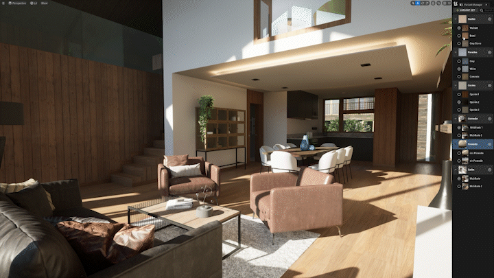 Interactive 2D and 3D floor configurator