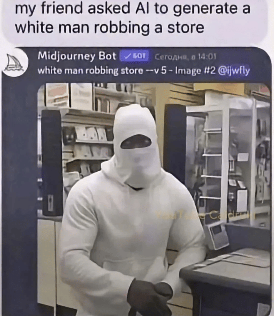 Didn’t know AI could be racist