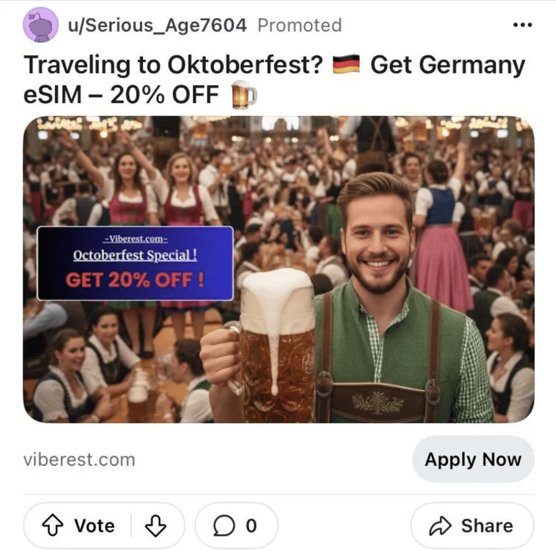 Typical German handgestures in the background