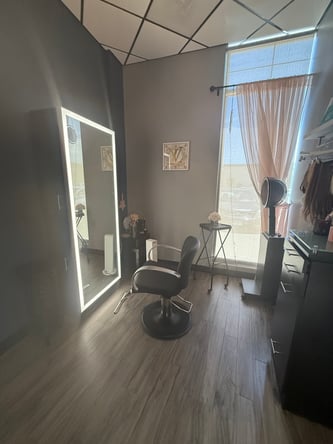 Two Station, Premium, Salon Suite with Storefront