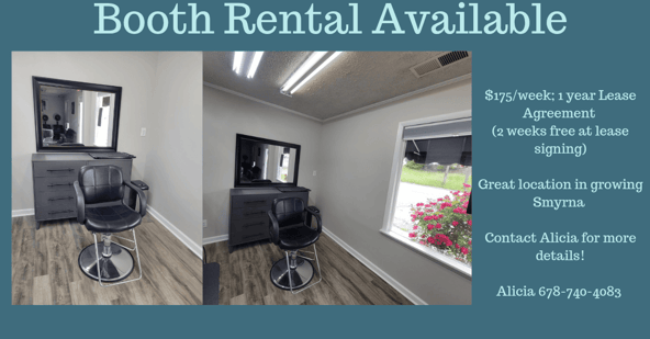 💇‍♀️ Salon Booths Available for Rent – Grow Your Brand in a Beautiful Space! 💇‍♂️