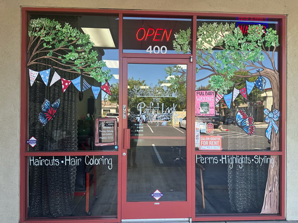 Upscale Styling Booth for Rent — Perfect Look Hair Salon LLC · Elk Grove, CA