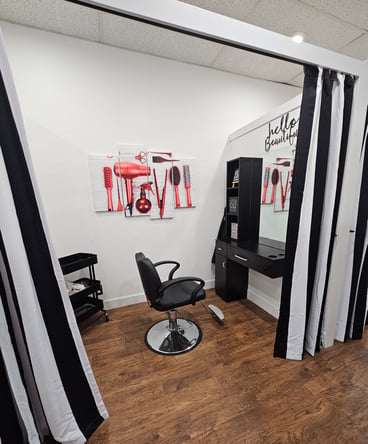 Semi Private Booth for Rent!