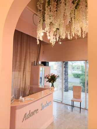Salon Chair for rent in a beauty luxury salon