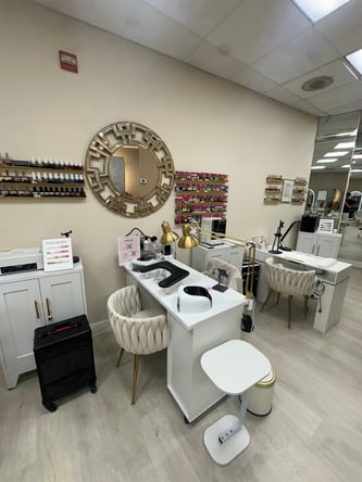 Salon Chairs, Nail Stations & Private Spa Rooms – Miami Beach