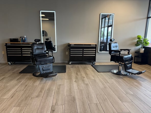 Modern Barber + Beauty Stations for Rent | Kansas City Northland