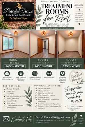 Peaceful Escape, 3 rooms available