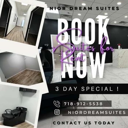 LUXURY SALON SUITES LOCATED IN BROOKLYN NEW YORK