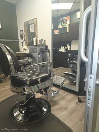 One person salon suite