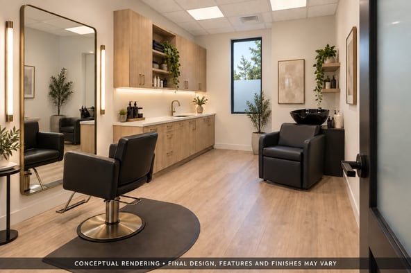 Brand New Private Salon Suites in Roseville | Spacious Rooms | From $250/Week