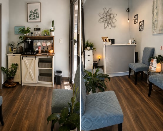 Grow your independent business in a peaceful, established wellness room rental suite.