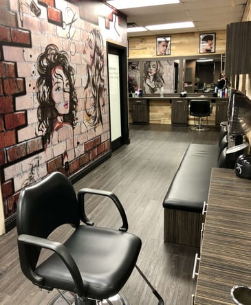 Salon chairs for rent