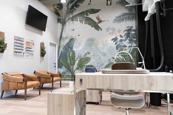 Nail Salon Chair Rental in San Diego with Free Rent!
