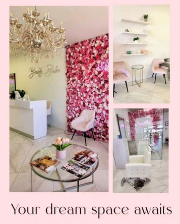 Salon station for rent in Woodland hills