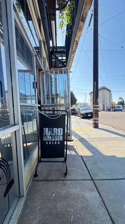 BOOTH RENT @ HARD DRESSER salon located in Barrio Logan