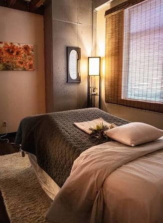 Private Furnished Treatment Room – Downtown Cleveland Wellness Studio