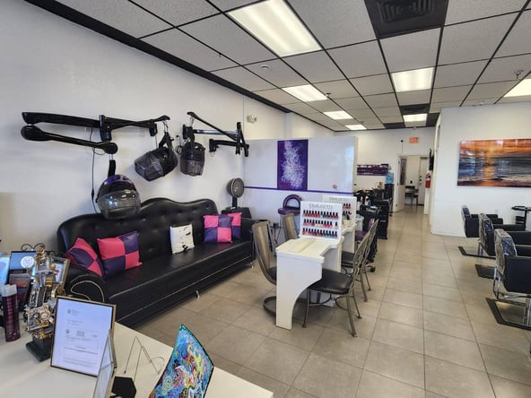 The Grand Salon in Davie is renting out 2 stylist chairs for $250/week.