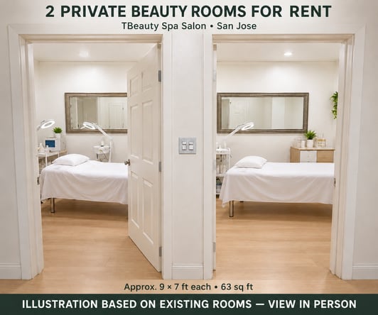 rooms and station for rent