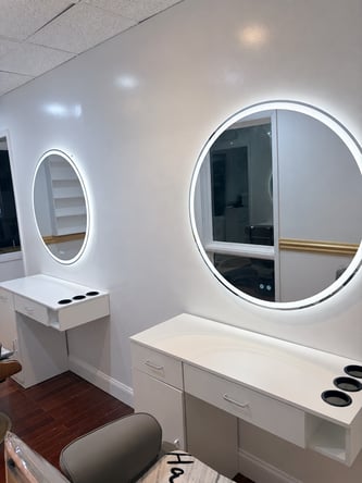 Private Salon Room with 2 Stations for One Stylist – Fairfax – $1100/Month