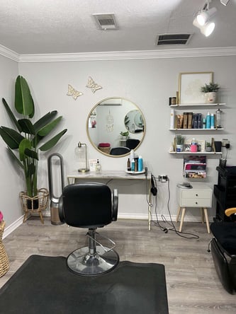 Beautiful boutique salon looking for talented booth renters in the Lakeway/Austin area