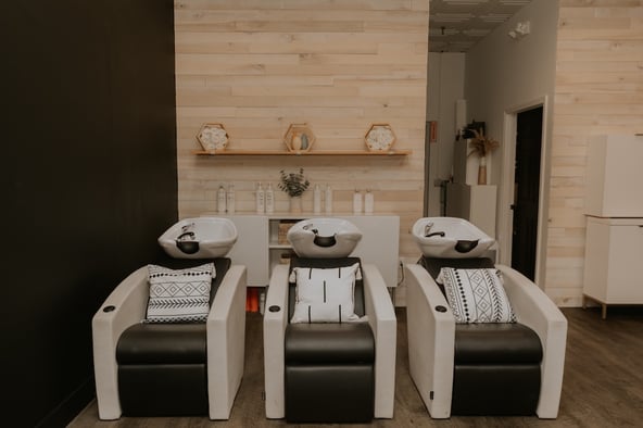 Chair Rental in Beautiful Boutique Setting