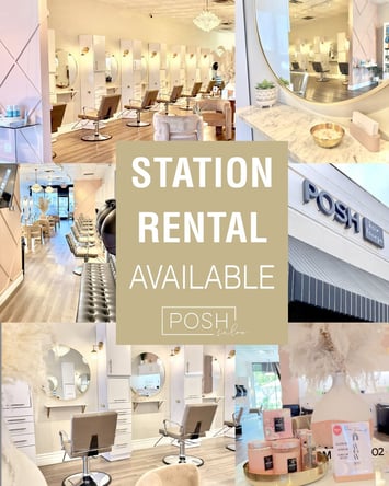 Rare Opportunity: Station at POSH Salon weekly rates