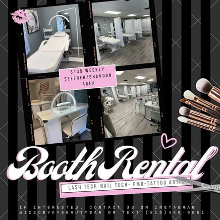 Booth Rental Seffner/Brandon FL