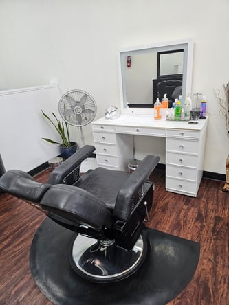 Hair booth rental, eyelashes booth, Massage booth available