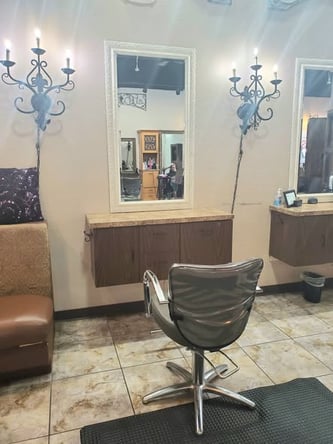 Styling Stations & Treatment Room for Rent in Upscale Gilbert Salon