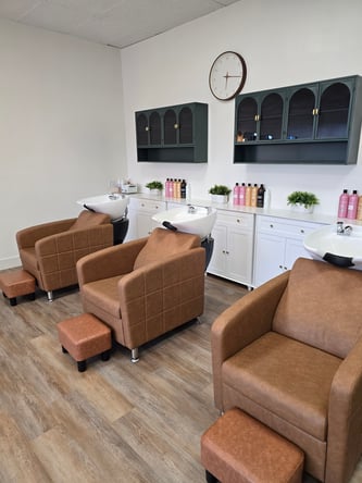 Salon Chair Rentals in Downtown Antioch, IL at Sage & Ash Salon