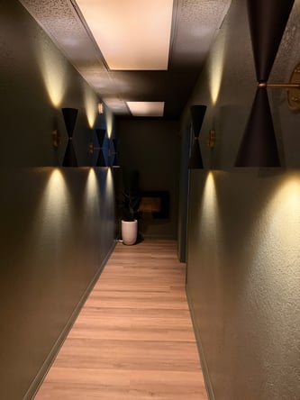 Boutique beauty, health and wellness suite available.