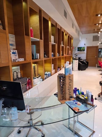 Chair in high end salon