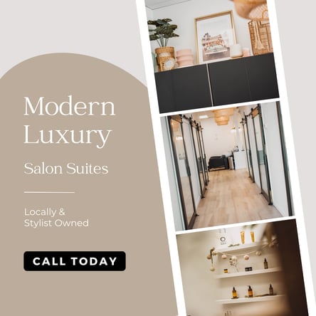 Modern, Clean, New Double Salon Suite