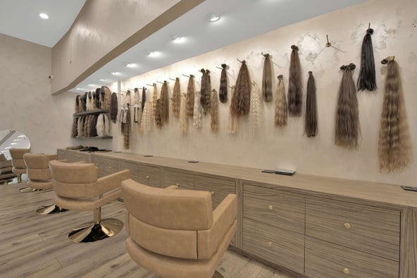 Beverly Hills Hair Salon Chair / Booth Rental | Premier Luxury Salon Experience | ChaViv Hair