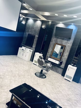 Master barber booth